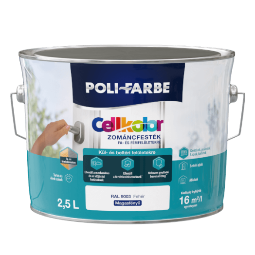 CELLKOLOR MATT 2,5L FEHÉR