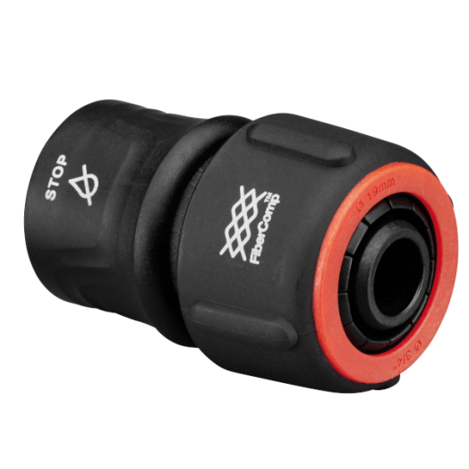 GYORSCSATLAKOZÓ TÖMLŐHÖZ FIBERCOMP 19MM STOP 3/4&quot;