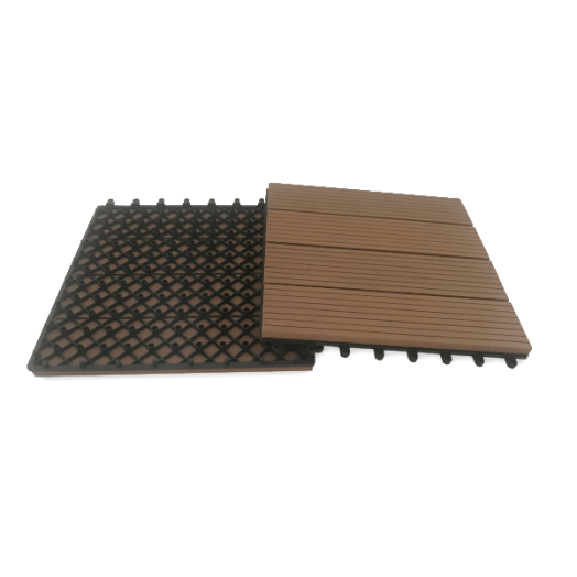 WPC JÁRÓLAP 30X30CM FA SZÍNŰ