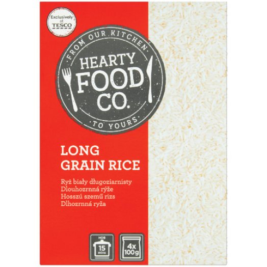 Hearty Food hosszú szemű rizs főzőtasakban