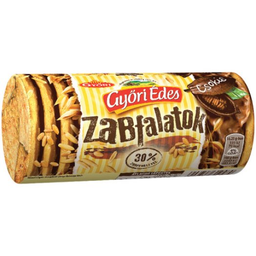 Győri Édes Zabfalatok zabpelyhes keksz