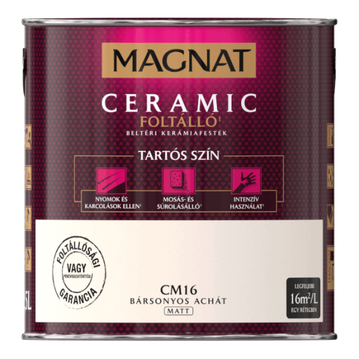 MAGNAT CERAMIC 2,5L BELTÉRI FALFESTÉK BÁRSONYOS ACHÁT CM16