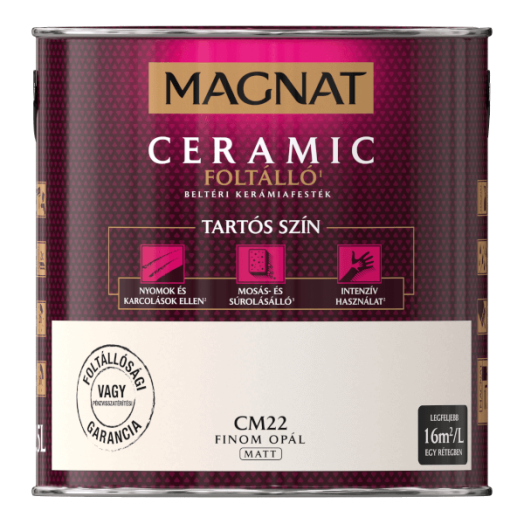 MAGNAT CERAMIC 2,5L BELTÉRI FALFESTÉK FINOM OPÁL CM22