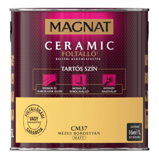 MAGNAT CERAMIC 2,5L BELTÉRI FALFESTÉK MÉZES BOROSTYÁN CM37