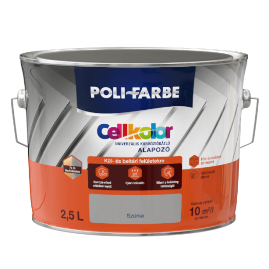 CELLKOLOR UNIVERZÁLIS ALAPOZÓ 2,5L SZÜRKE