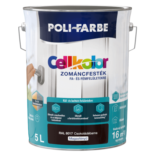 CELLKOLOR FÉNYES 5L CSOKOLÁDÉBARNA
