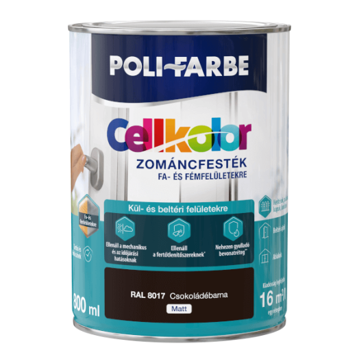 CELLKOLOR MATT 0,8L CSOKOLÁDÉBARNA
