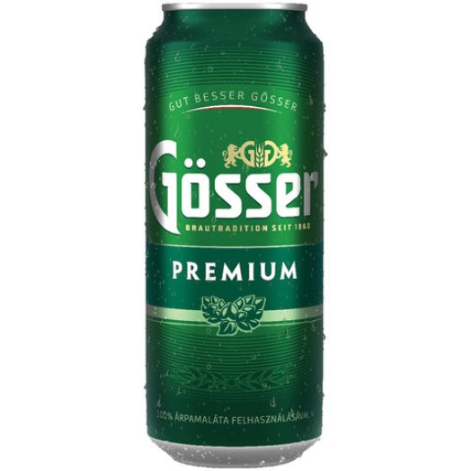 Gösser Premium dobozos sör