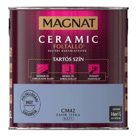 MAGNAT CERAMIC 2,5L BELTÉRI FALFESTÉK ZAFÍR TITKA CM42