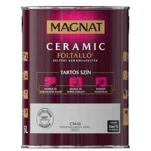 MAGNAT CERAMIC 5L BELTÉRI FALFESTÉK NOSZTALGIKUS OPÁL CM10