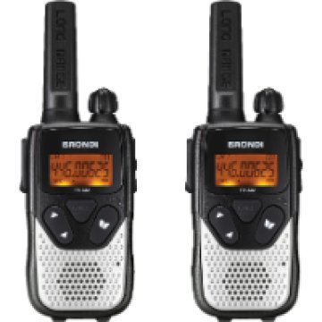 FX-332 Walkie-Talkie pár, fekete/ezüst