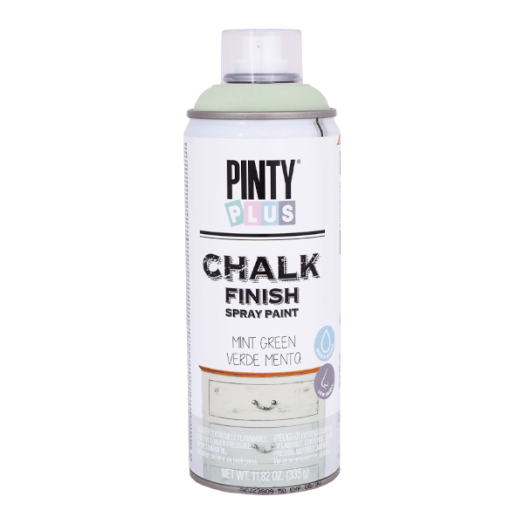 PINTY PLUS CHALK KRÉTA FESTÉK SPRAY 400ML CK794 MENTA ZÖLD