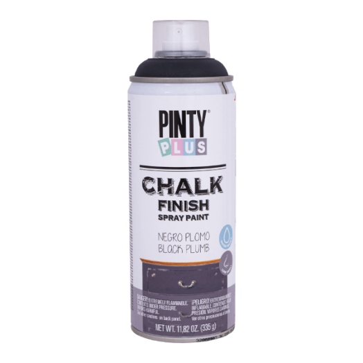 PINTY PLUS CHALK KRÉTA FESTÉK SPRAY 400ML CK799 ÓLOM FEKETE