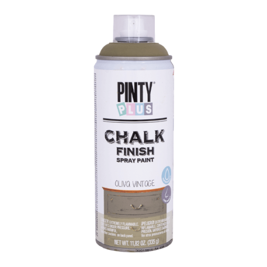 PINTY PLUS CHALK KRÉTA FESTÉK SPRAY 400ML CK803 OLIVA