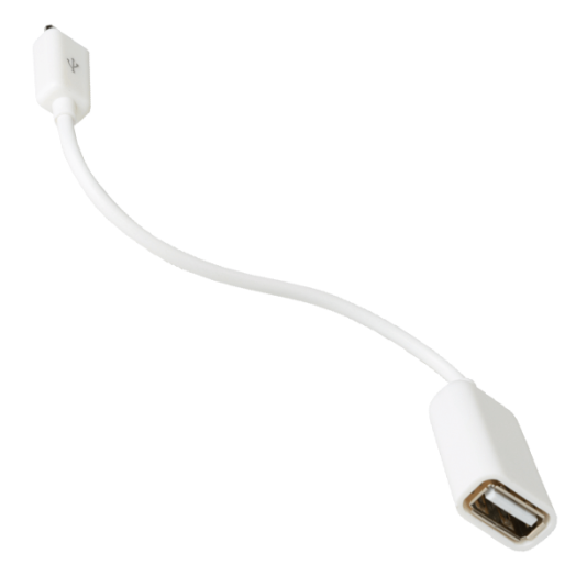 OTG KÁBEL, MICROUSB DUGÓ-USB ALJZAT