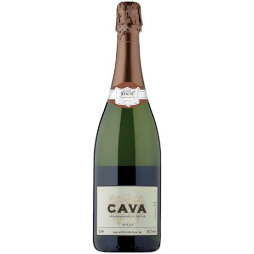 Tesco finest Cava Brut pezsgő