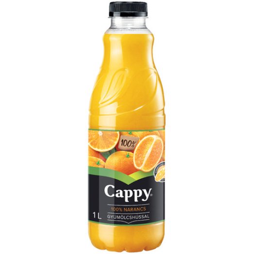 Cappy gyümölcsnektár vagy 100%-os gyümölcslé