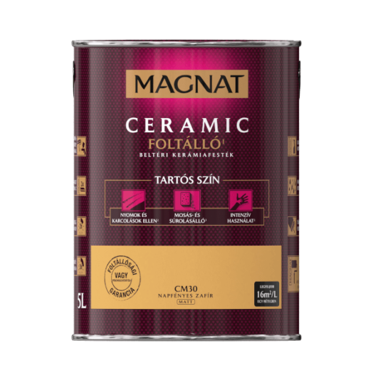 MAGNAT CERAMIC 5L BELTÉRI FALFESTÉK NAPFÉNYES ZAFÍR CM30