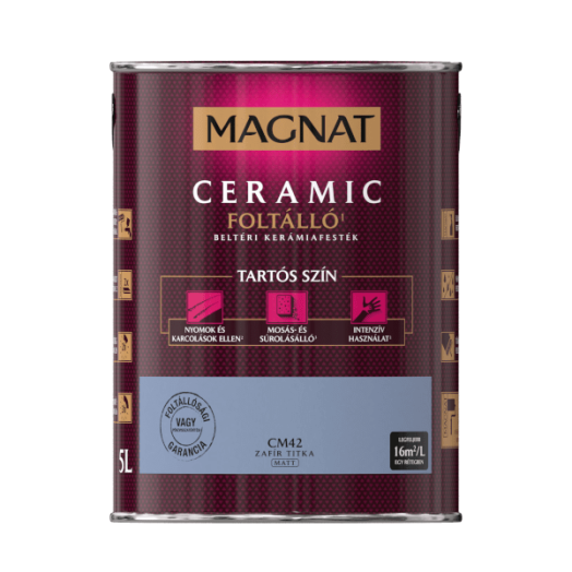 MAGNAT CERAMIC 5L BELTÉRI FALFESTÉK ZAFÍR TITKA CM42