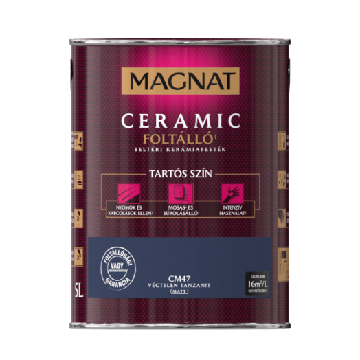 MAGNAT CERAMIC 5L BELTÉRI FALFESTÉK VÉGTELEN TANZANIT CM47