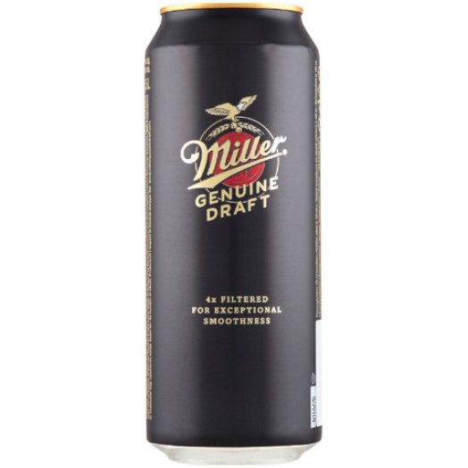 Miller Genuine Draft dobozos világos sör