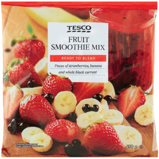 Tesco Smoothie gyümölcskeverékek