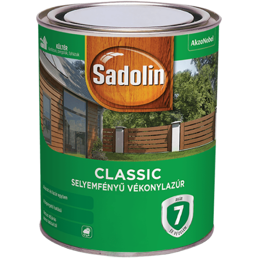 SADOLIN CLASSIC HP, 0,75 L,         RUSZTIKUS TÖLGY