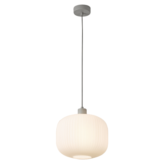 SORAYA FÜGGESZTÉK E27 MAXIMUM 60W D:25CM SZÜRKE-FEHÉR