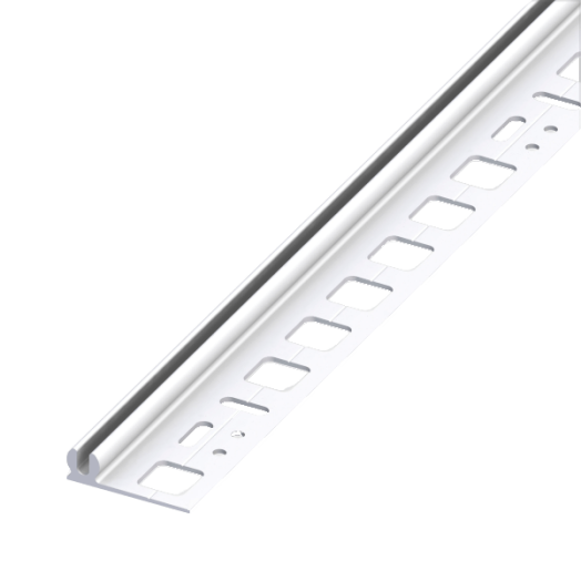 CT HORDOZÓPROFIL PVC FEHÉR 1M 4,5-8,5MM