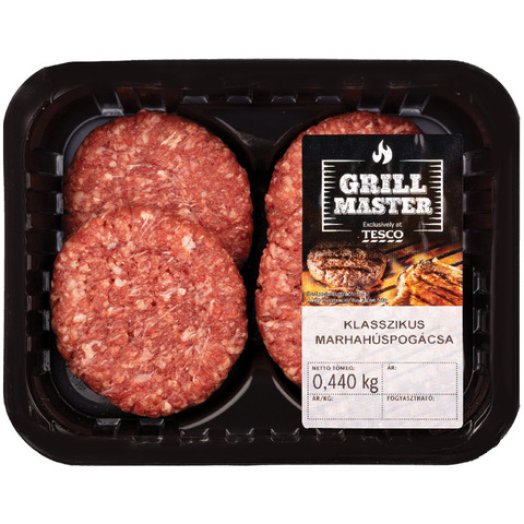 Grill Master friss húspogácsa