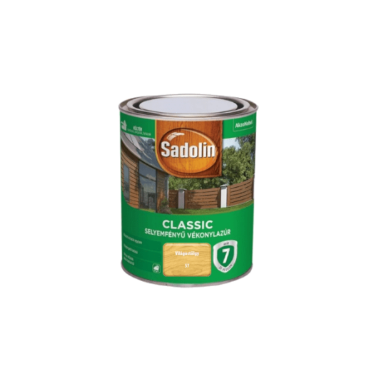 SADOLIN CLASSIC HP VÉKONYLAZÚR 0,75L VILÁGOS TÖLGY