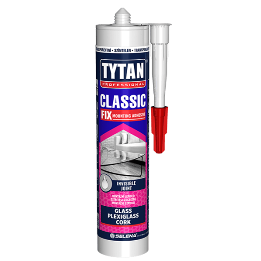 TYTAN SZERELÉSI RAGASZTÓ CLASSIC FIX SZÍNTELEN, 290 ML