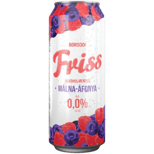Borsodi Friss dobozos alkoholmentes ízesített sör
