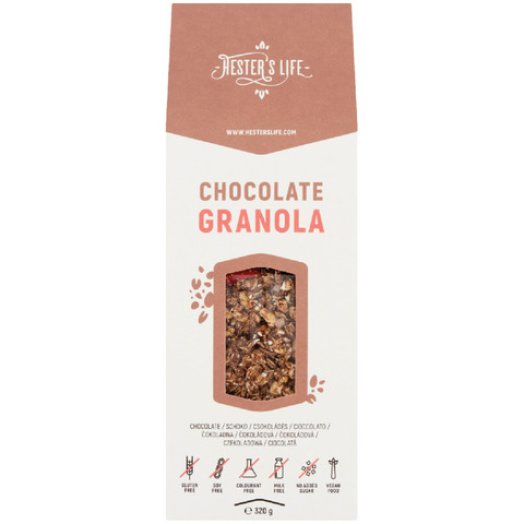 Hester's Life gluténmentes csokoládés granola