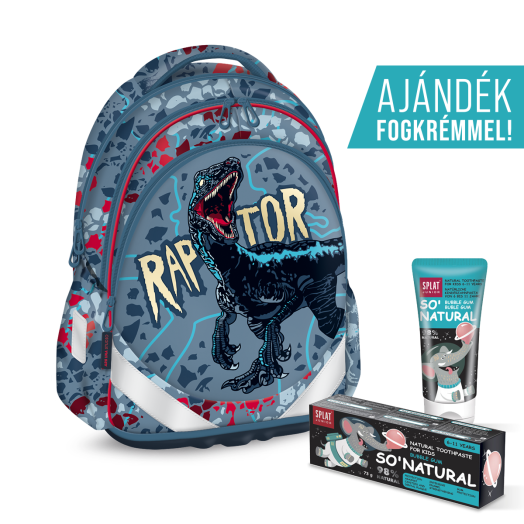 Ars Una Raptor iskolatáska-anatómiai M