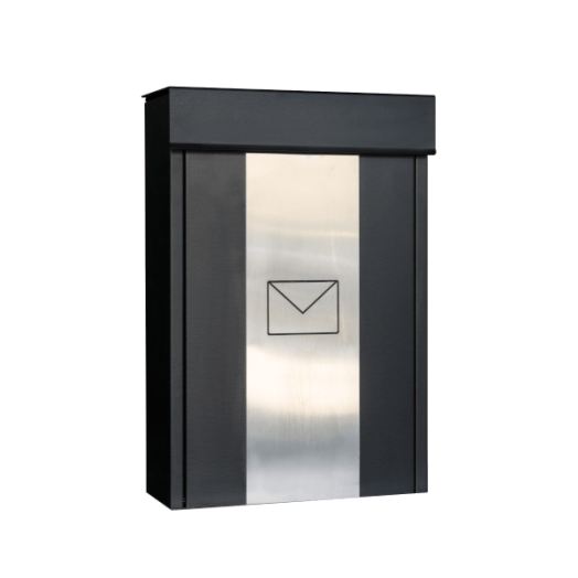 POSTALÁDA 38x25x9,5 CM BLACK EDITION