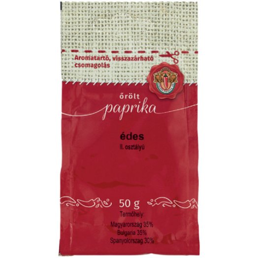 Szegedi Paprika II. osztályú édes őrölt paprika