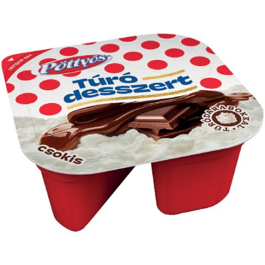 Pöttyös túródesszert