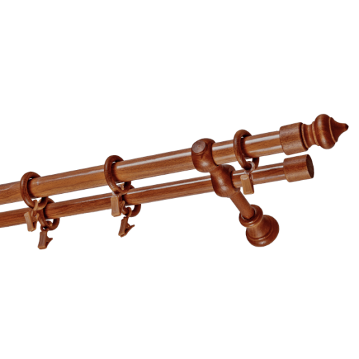 AGAT KARNIS SZETT FA 280CM, CSERESZNYE 25MM, 2-SOROS