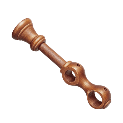 AGAT OLDALFALI TARTÓKONZOL CSERESZNYE 2-SOROS 25/20MM