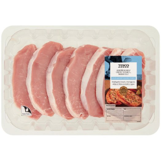 Tesco sertéskaraj