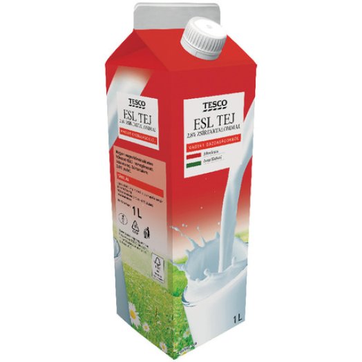 Tesco dobozos tej