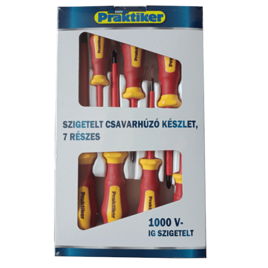 CSAVARHÚZÓ KÉSZLET 7 RÉSZES VDE 