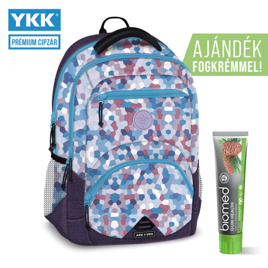 Ars Una Caleidoscope-blue ergonomikus hátizsák-27 L