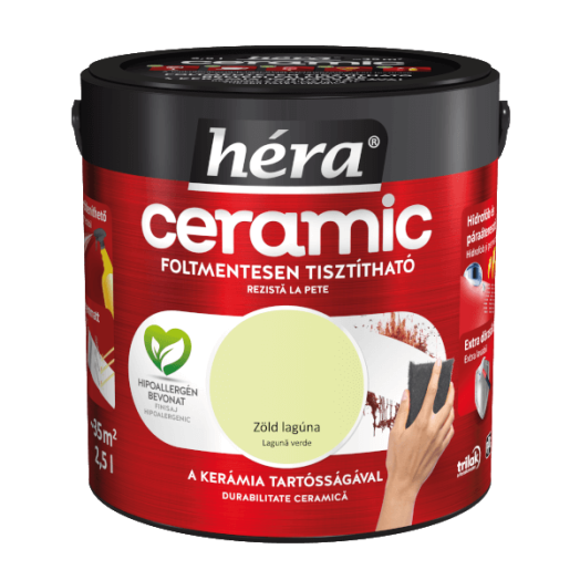 HÉRA CERAMIC 2,5L ZÖLD LAGÚNA