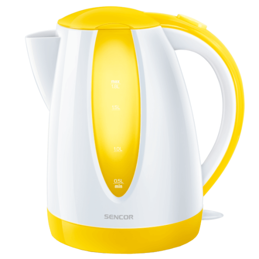 VÍZFORRALÓ 1,8 L SENCOR SÁRGA