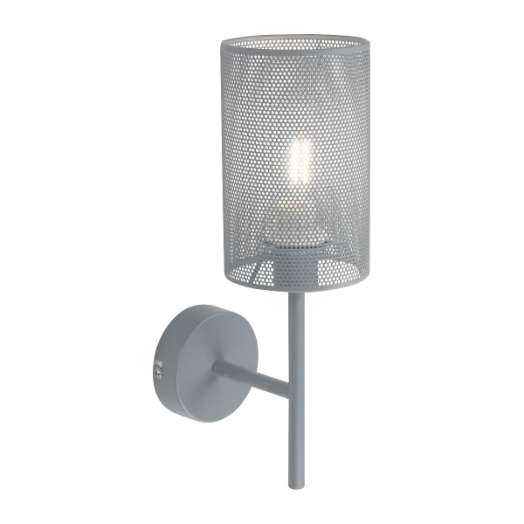 CALLIA FÉM FALI LÁMPA E14 MAX 25W SZÜRKE