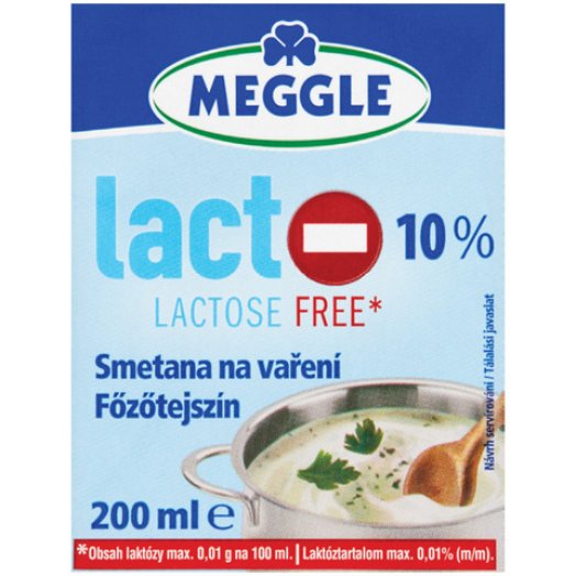 Meggle laktózmentes főzőtejszín