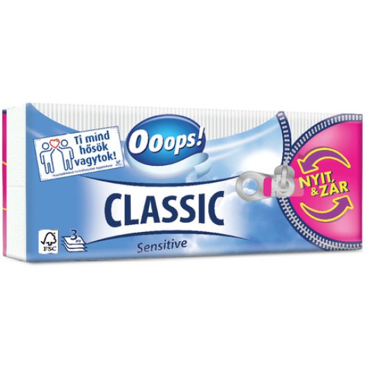 Ooops! Classic papír zsebkendő