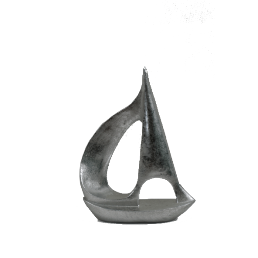 HAJÓ SZOBOR 21X29 CM